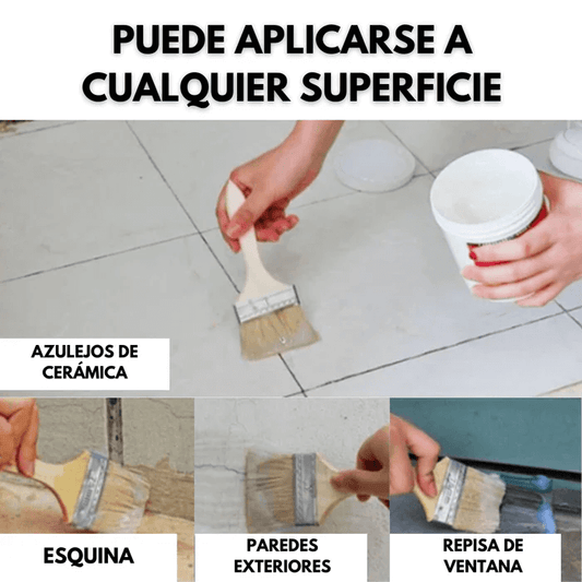 2x1 Sellador Impermeable de Grietas y Fugas Brocha 300g