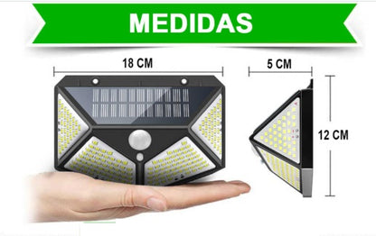 2x1 Lampara LED Solar